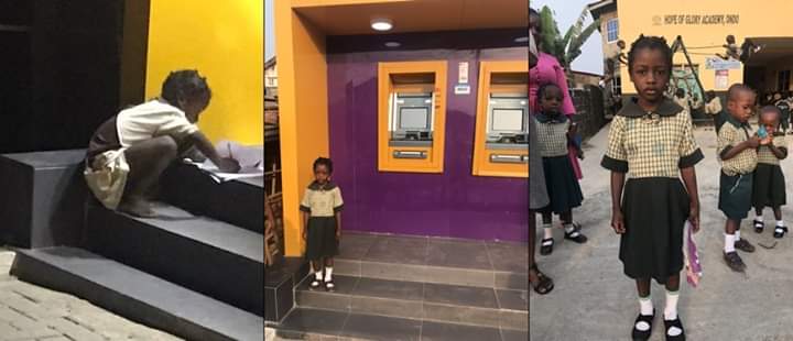 FCMB to sponsor young girl found using ATM gallery light to do homework