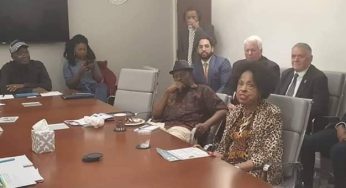 Gov. Ortom meets American business community, talks on opportunities in Benue