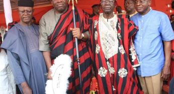 Bayelsa Governor, Dickson bags Idoma traditional title, describes it as ‘handshake across the Niger’