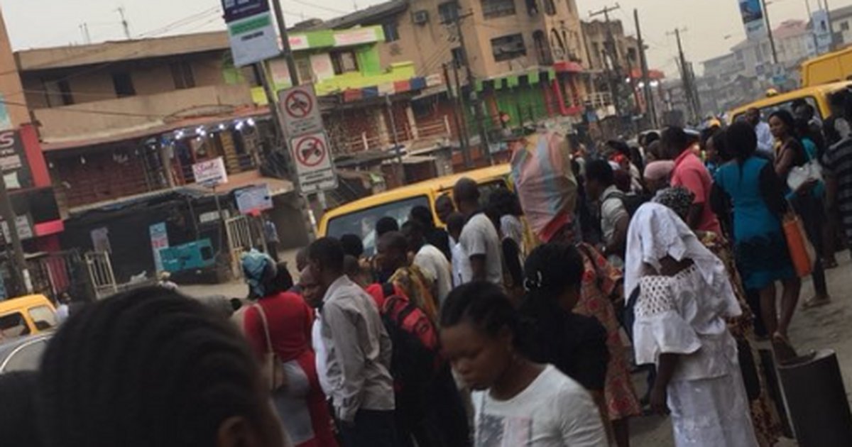 Tricycle operators protest against ban in Lagos