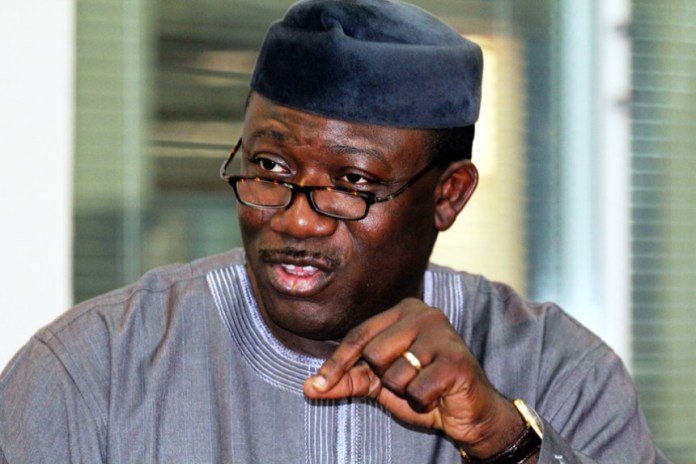 Amotekun: Fayemi presents proposed bill, Says it will become law on Feb 14