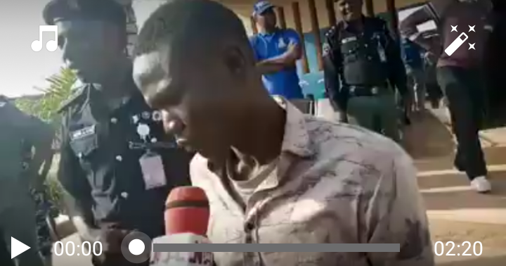 Drama as suspected suicide bomber at Living Faith Church, Kaduna makes another shocking revelation (Video)