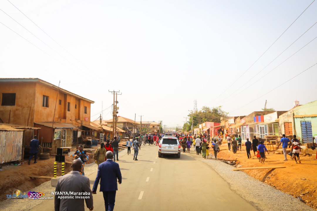 Reps member, FRSC boss, Etsu Karu, others laud Dunamis over construction of Boundary Road in Mararaba