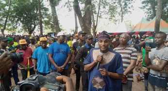 Ugboju agog as Oche G12 storms Ej’Alekwu festival, reveals plan to electrify Ombi, Ipolo communities