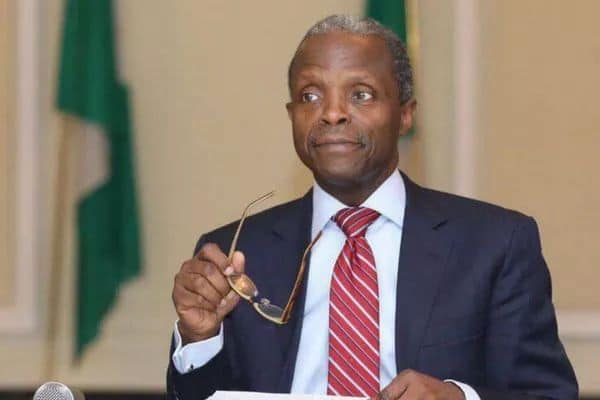 VP Osinbajo tests negative for coronavirus