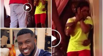 Peter of P Square gives young man caught in viral video mercilessly beating lover in Makurdi 48hrs to come out