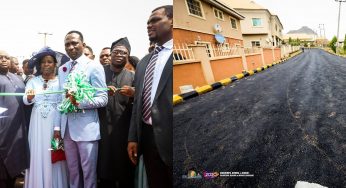 Again, Dunamis constructs road, renovates and installs CCTV in 32 classrooms of govt school, Kubwa, Abuja (PHOTOS)