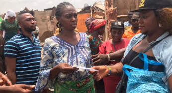 Oche G12 fulfill promise, distributes N1 million to Otukpo Market fire victims