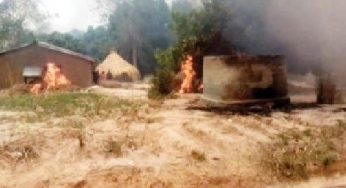 Shomo vs Jole war: Many killed, village completely burnt down near Benue community  