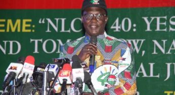 Remain at home – NLC tells Nigerians