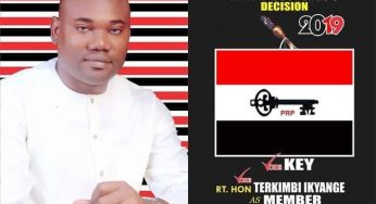 Former Benue Speaker, Terkimbi Ikyange dumps his party