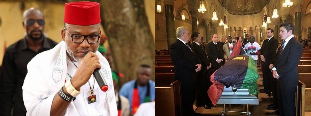 FACT-CHECK: This was the burial of Prof Innocent Odenigbo in 2015 and not Nnamdi Kanu