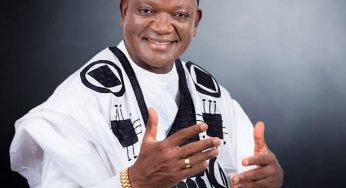 Senator Abba Moro felicitates with Governor Samuel Ortom on his 60th birthday anniversary