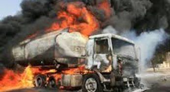 BREAKING: Many dead as petrol tanker explodes on Lagos-Ibadan Expressway