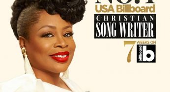 Sinach becomes first African to rank No 1 on billboard USA