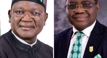 Gov. Ortom reacts to appointment of Prof. Ujah as University of Health Sciences Otukpo VC