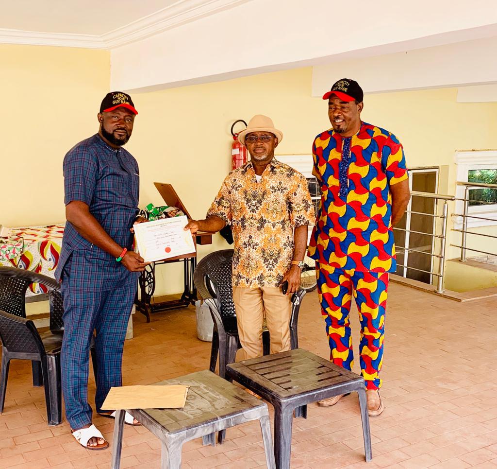 Oche speaks volume of the John Ngbede state leadership of PDP, presents Certificate of return