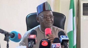 Ortom reacts as over 20 Christians returning from church programme perish in Benue River