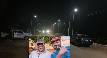 Oche salutes King Mohammed ‘Ochacho’ for lighting up Otukpo streets, tasks others