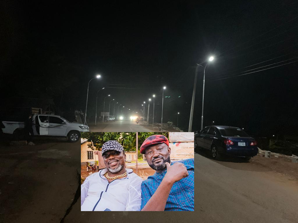 Oche salutes King Mohammed ‘Ochacho’ for lighting up Otukpo streets, tasks others