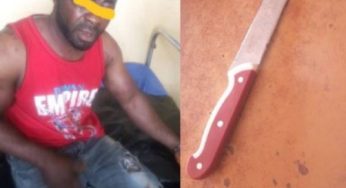 Man arrested for allegedly attempting to cut off woman’s breast for ritual