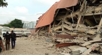 School building collapses in Lagos