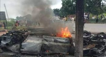 How 18 persons were burnt to ashes in terrible accident along Ihiala- Onitsha road