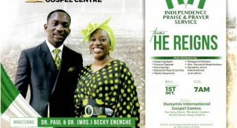 Nigeria at 60: Elijah Oyelade, Emmasings, Deborah-Paul Enenche, Prospa Ochimana, Osinachi, others for Dunamis’ Independence Praise and Prayer Service (See details) 