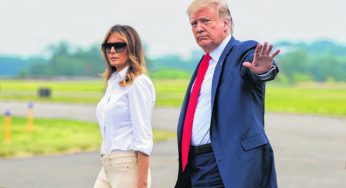 US President, Donald Trump, Melania tests positive to COVID-19