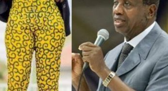 Pastor Adeboye, finally clears air on wearing of trousers for ladies