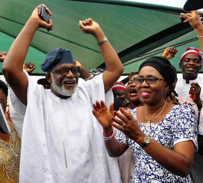 Ondo election: Akeredolu defeats Jegede, Agboola with over 97k votes