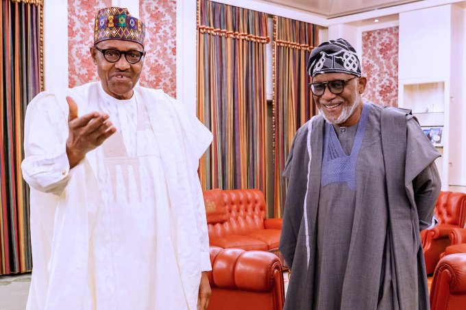 Ondo election: Buhari reveals why Akeredolu will win on Saturday