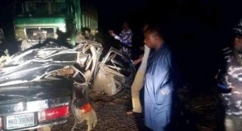 Tragedy: How truck crushed two lecturers, 5 others to death in Benue (Photos)