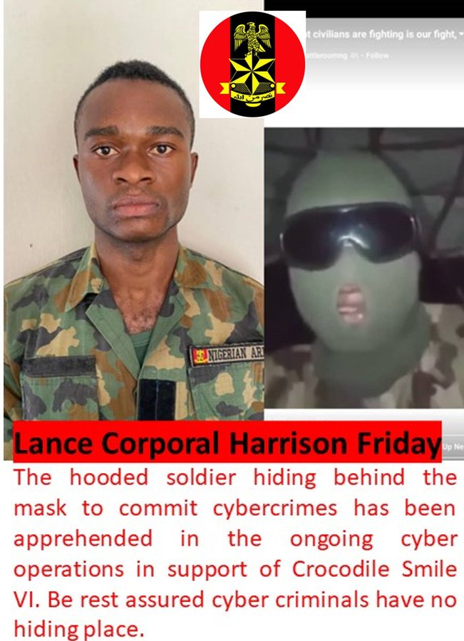 Army charges soldier supporting End SARS protesters with cyber crime