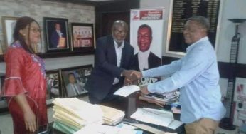 Prof. Tor Iorapuu receives letter of appointment as Benue State University VC