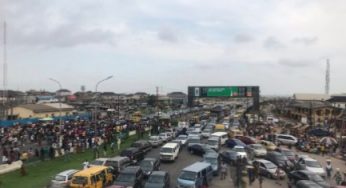 End SARS: Protesters shutdown down third mainland bridge