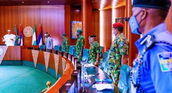 End SARS: Buhari presides over Security Council meeting