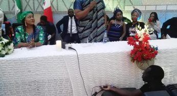 Benue First Lady, Eunice Ortom receives Kiddwaya in Government House