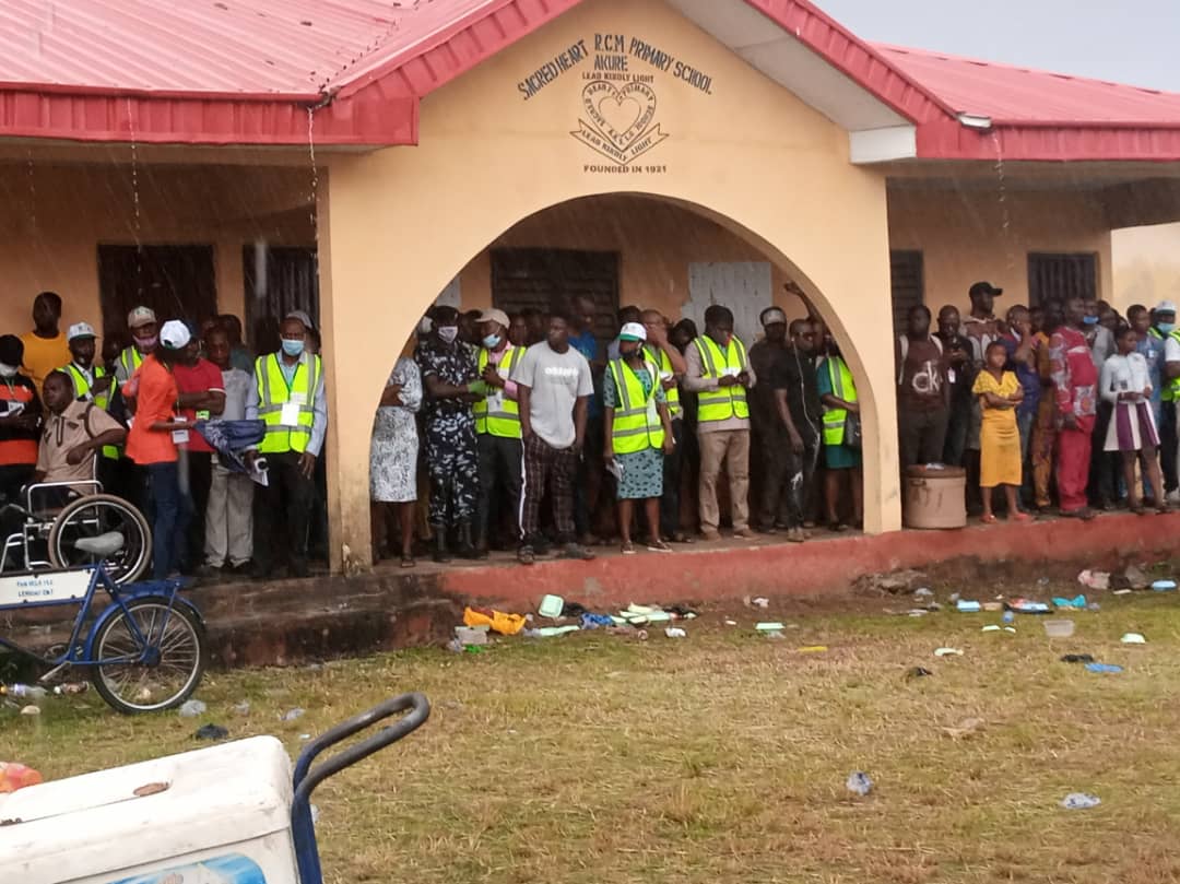 Ondo Decides: Heavy rain disrupts election in Akure