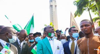 Photos of Prophetic Prayer Walk with Dr. Paul Enenche in Abuja 