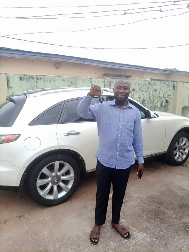 House on the Rock pastor, Abel Uloko gives out car on his birthday (Photos)