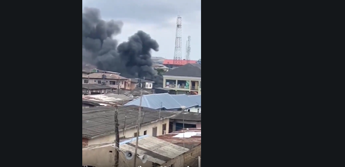 Five feared dead as thugs set Ikotun police station on fire