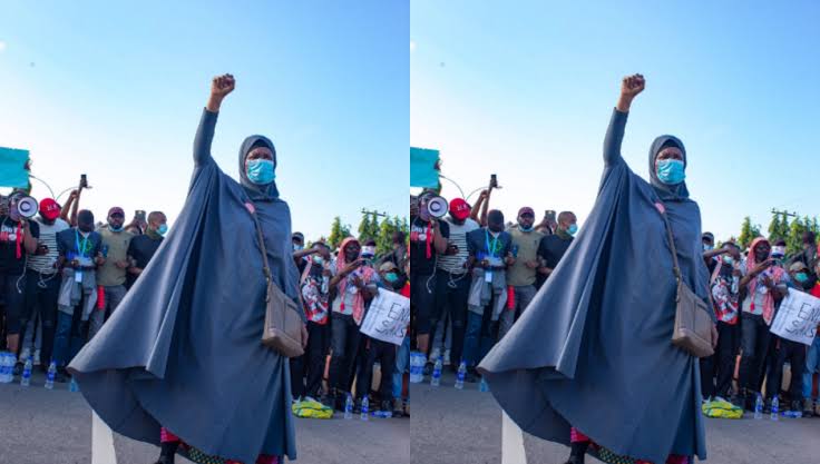 End SARS: “I am being cursed in mosques” – Aisha cries out