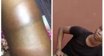 Soldiers assault lady for refusing to “greet them” in Lagos (video)