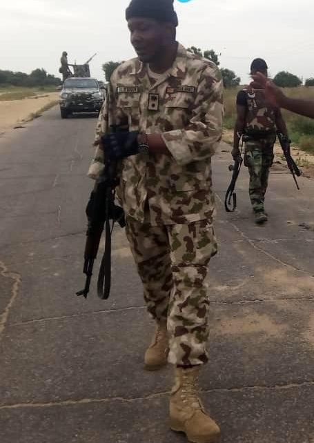 Lt. Col. Yusuf slumps, dies while addressing Nigerian troops