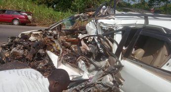 BREAKING: Many feared dead in terrible accident in Benue State (Photos)