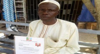 Man who trekked from Gombe to Abuja for Buhari breaks limbs, cries out for help