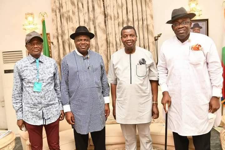 Pastor Adeboye, Diri, Dickson, others meet in Bayelsa