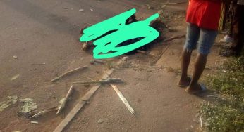 Jungle justice: Robbery suspect burnt beaten to death, body set on fire in Benue