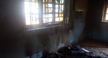 Furious students allegedly set secondary school Principal’s office ablaze in Idoma community